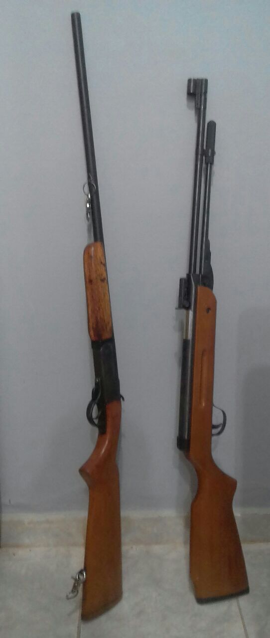 31-10 apreensão de armas e carro clonado - Rio Pardo 1