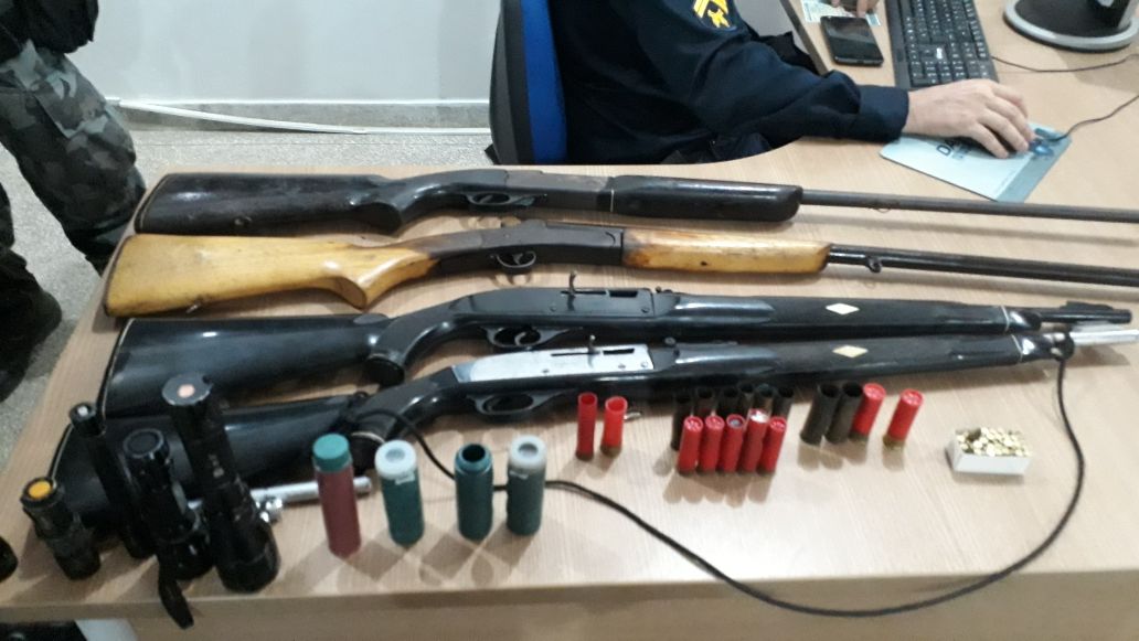 06-03 Patamo e Refoço apreendem quatro armas