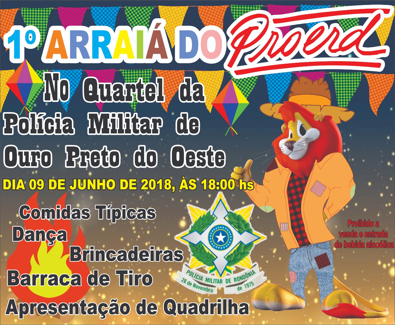 arraia ouro preto