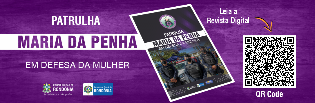 Banner Revista Patrulha Maria da Penha
