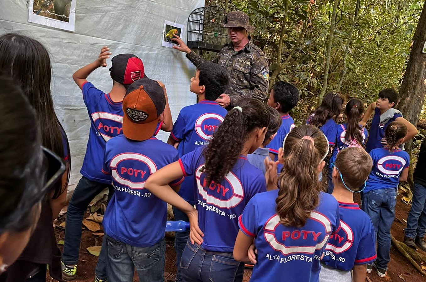 Trilha ecológica - Meio Ambiente nas Escolas